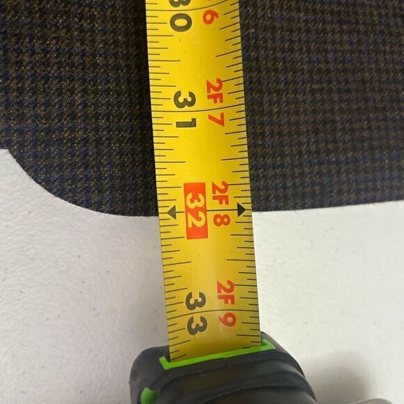 Ralph Lauren Men's 2 Button Wool Blazer Brown Check Size 40 R Business Classic - Picture 11 of 13